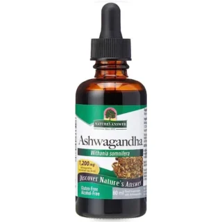 Natures Answer Ashwagandha Alcohol Free Fluid Extract 60ml