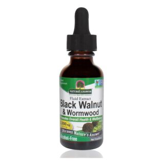 NATURES ANSWER Black Walnut & Wormwood 30ml – Alcohol Free