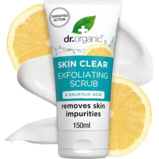 Dr Organic Skin Clear Exfoliating Scrub 150ml