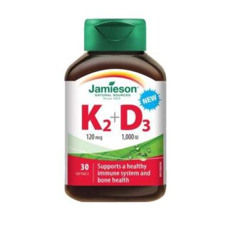 Jamieson Vitamin K2+D3 Softgels 30`s